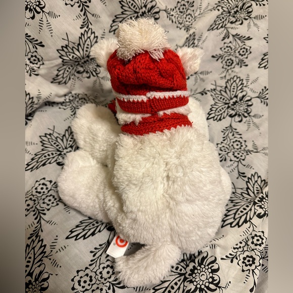 Collectible Target Holiday 2011 Bullseye Dog Plush 🎯 🐶 - Picture 4 of 6